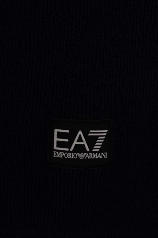 Otroški šal EA7 Emporio Armani mornarsko modra