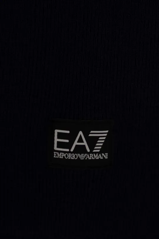 Παιδικό κασκόλ EA7 Emporio Armani σκούρο μπλε