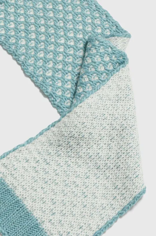 United Colors of Benetton sciarpa con aggiunta di lana bambino/a blu