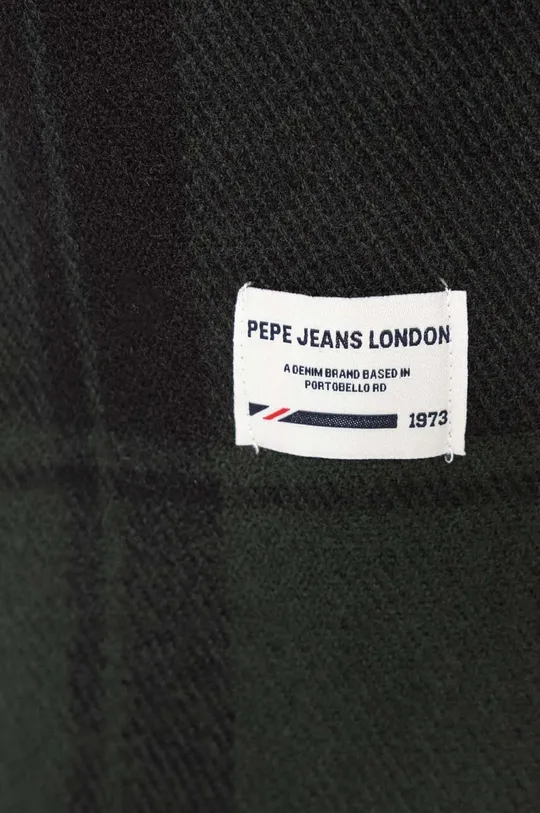 Κασκόλ Pepe Jeans πράσινο