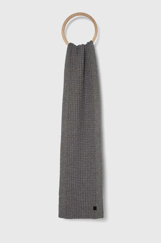 grigio AllSaints sciarpacon aggiunta di lana Uomo