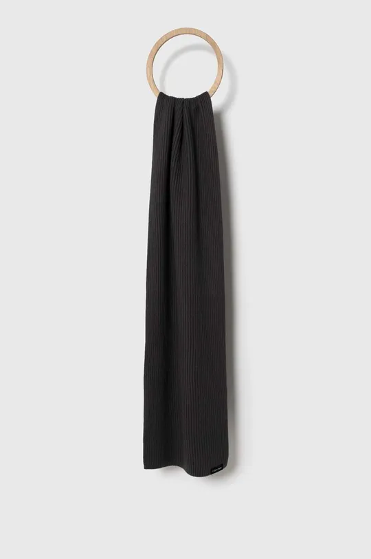 grigio Calvin Klein sciarpa con aggiunta di cachemire Uomo