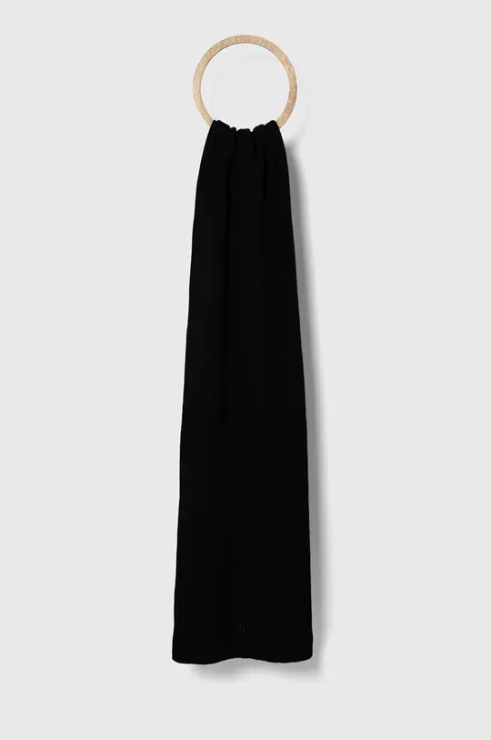 чёрный Шарф с примесью шерсти Calvin Klein Jeans Мужской