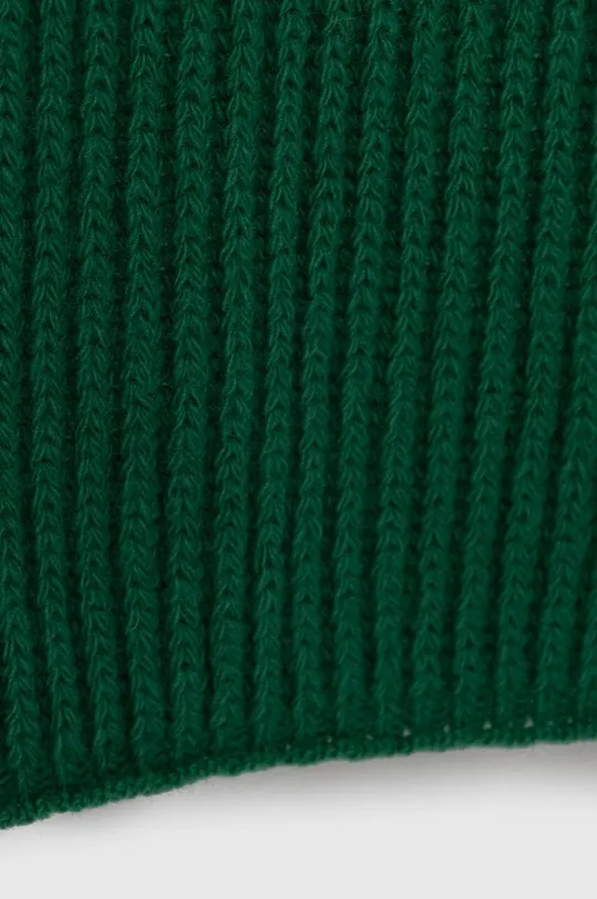 Μάλλινο κασκόλ United Colors of Benetton πράσινο