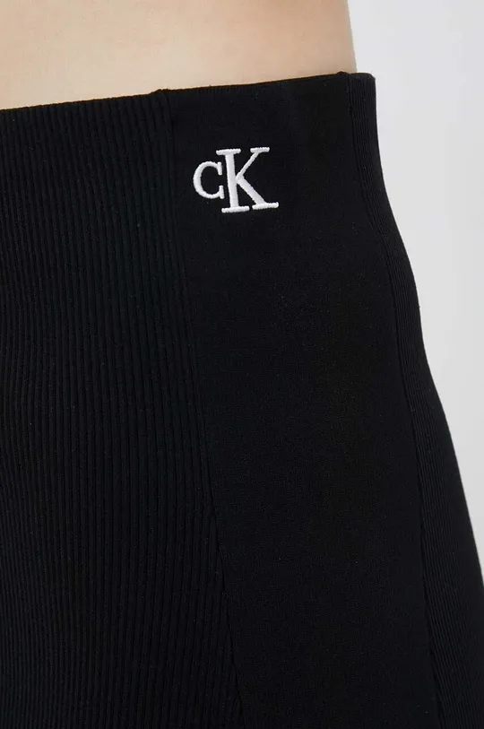 čierna Sukňa Calvin Klein Jeans