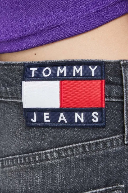 szürke Tommy Jeans farmer szoknya