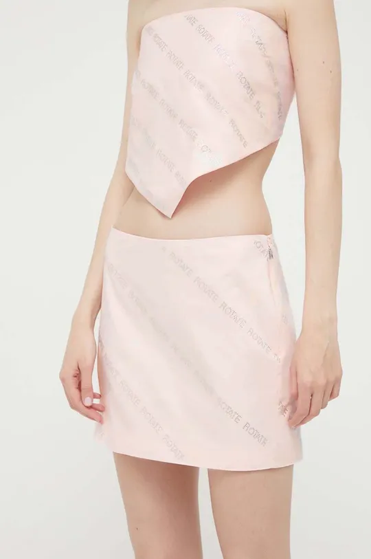 ροζ Βαμβακερή φούστα Rotate Γυναικεία