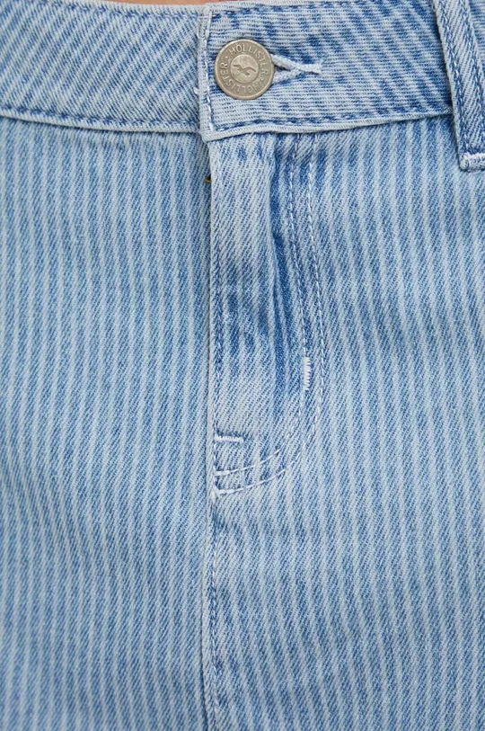 Jeans krilo Hollister Co. Ženski