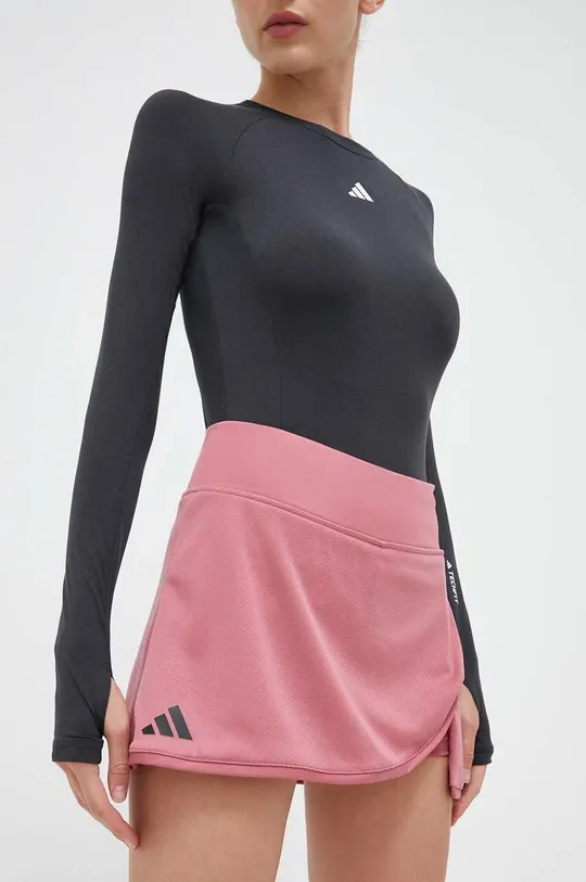 różowy adidas Performance spódnica sportowa Club Damski