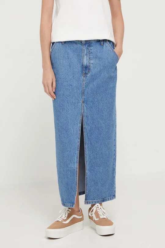 niebieski Abercrombie & Fitch spódnica jeansowa Damski