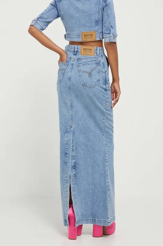 Τζιν φούστα Moschino Jeans  Κύριο υλικό: 100% Βαμβάκι Φόδρα τσέπης: 65% Πολυεστέρας, 35% Βαμβάκι