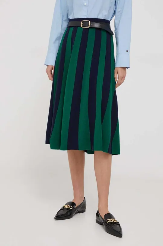 πράσινο Μάλλινη φούστα United Colors of Benetton Γυναικεία
