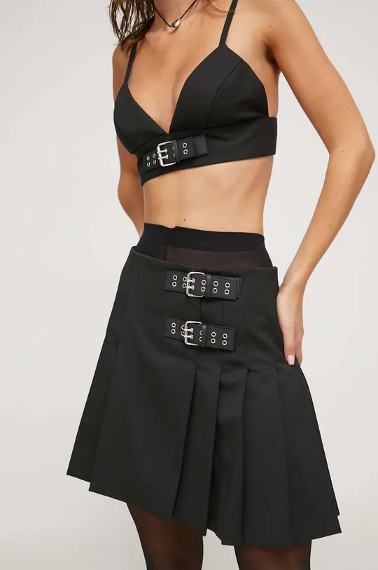 crna Suknja s primjesom vune Moschino Jeans Ženski