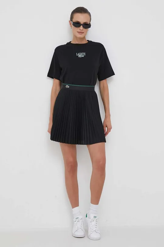 Lacoste skirt black