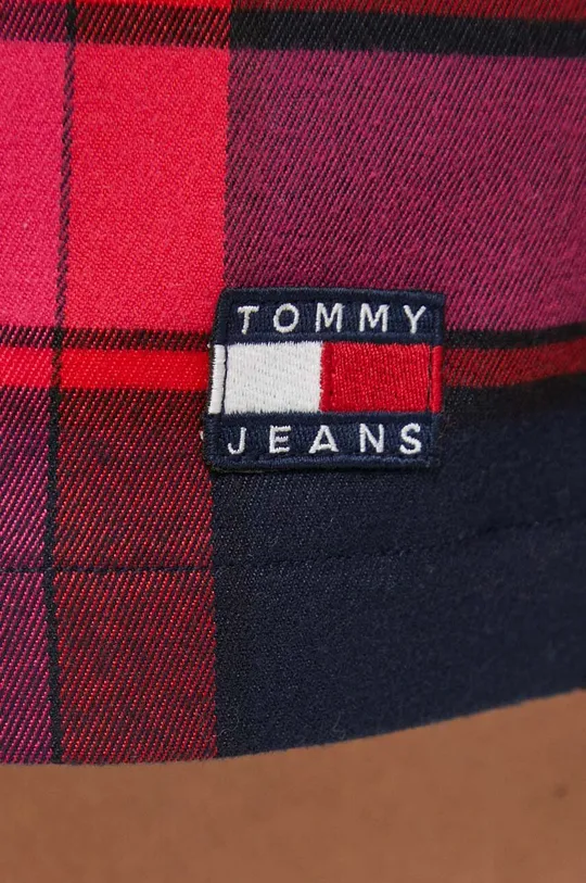 piros Tommy Jeans szoknya