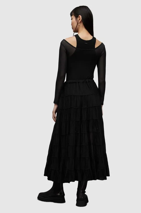 μαύρο Φούστα AllSaints EVA SKIRT