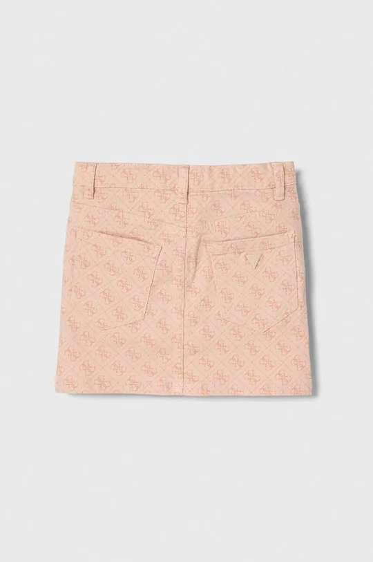 Guess spódnica jeansowa dziecięca różowy