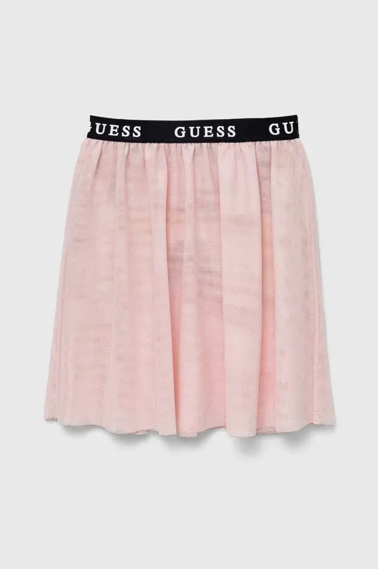 Guess spódnica dziecięca różowy