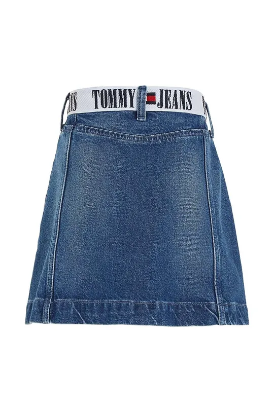 Dječja traper suknja Tommy Hilfiger  80% Pamuk, 20% Rceiklirani pamuk