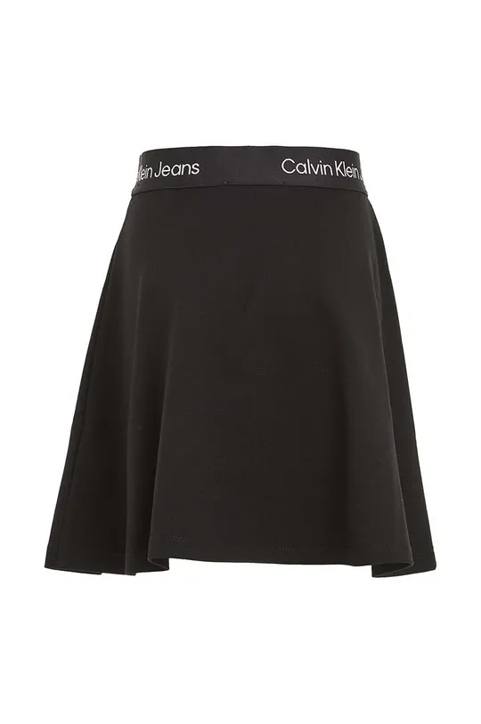 Calvin Klein Jeans spódnica dziecięca czarny
