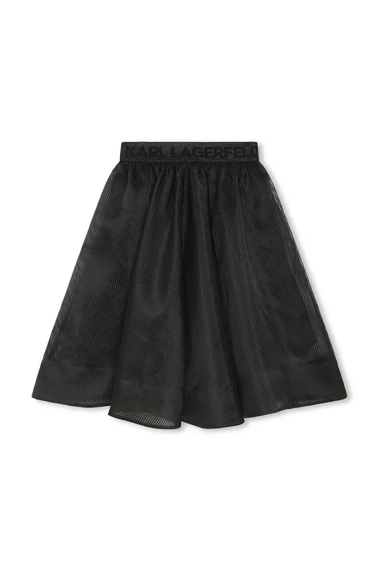 Dječja suknja Karl Lagerfeld crna