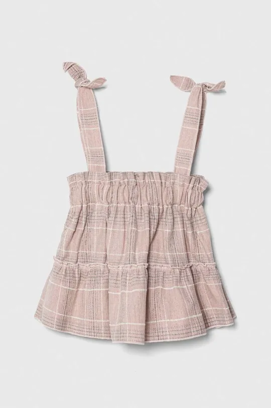 розовый Детская хлопковая юбка Jamiks Для девочек