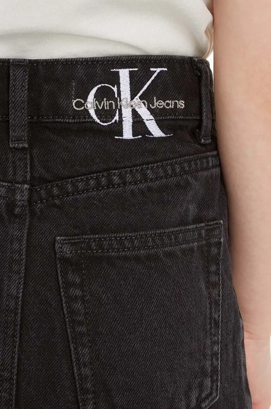 Dječja traper suknja Calvin Klein Jeans Za djevojčice