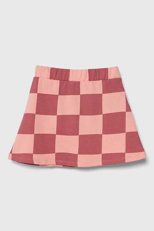 różowy United Colors of Benetton spódnica bawełniana dziecięca Dziewczęcy