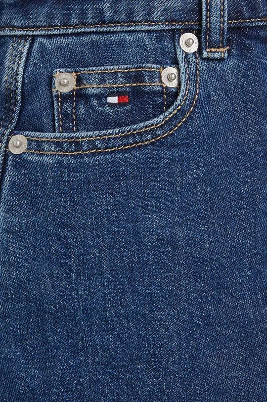 niebieski Tommy Hilfiger spódnica jeansowa dziecięca
