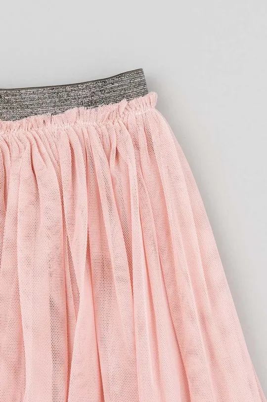 ružová Dievčenská sukňa zippy