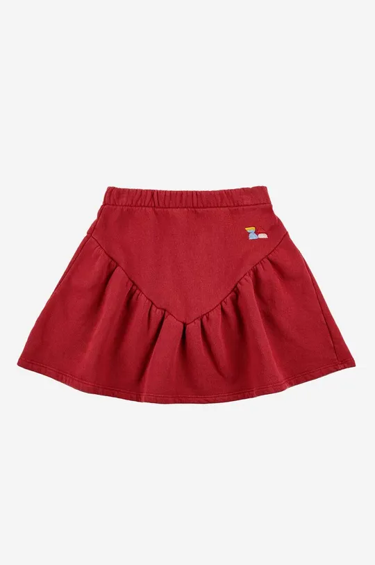 красный Детская хлопковая юбка Bobo Choses Для девочек
