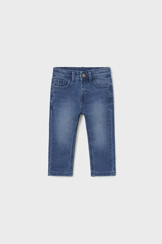 Mayoral jeansy dziecięce soft denim niebieski