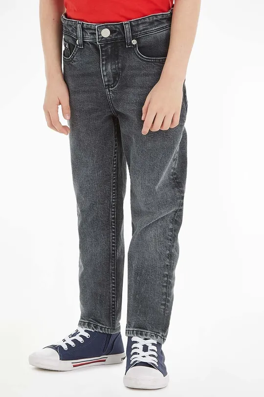 чорний Дитячі джинси Tommy Hilfiger Scanton Для хлопчиків