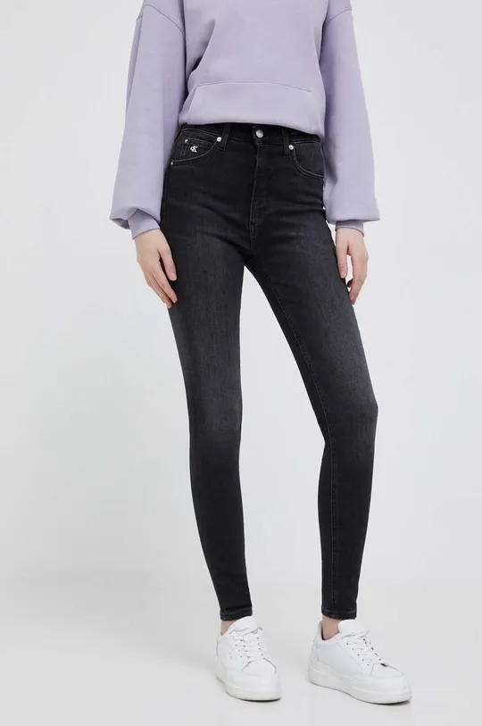 Τζιν παντελόνι Calvin Klein Jeans γκρί