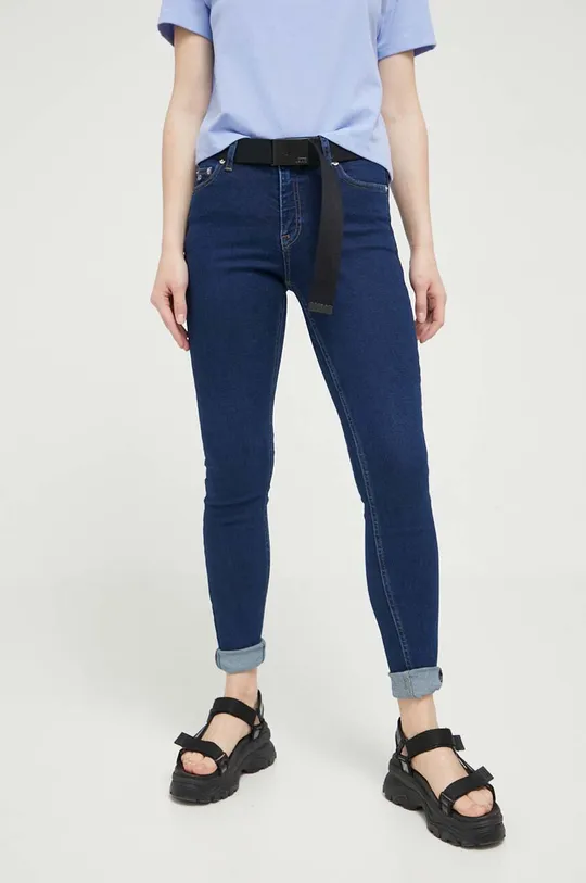 σκούρο μπλε Τζιν παντελόνι Tommy Jeans Nora Γυναικεία