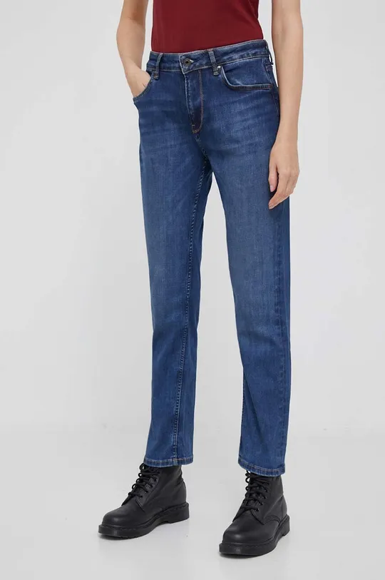 granatowy Pepe Jeans jeansy Mary Damski