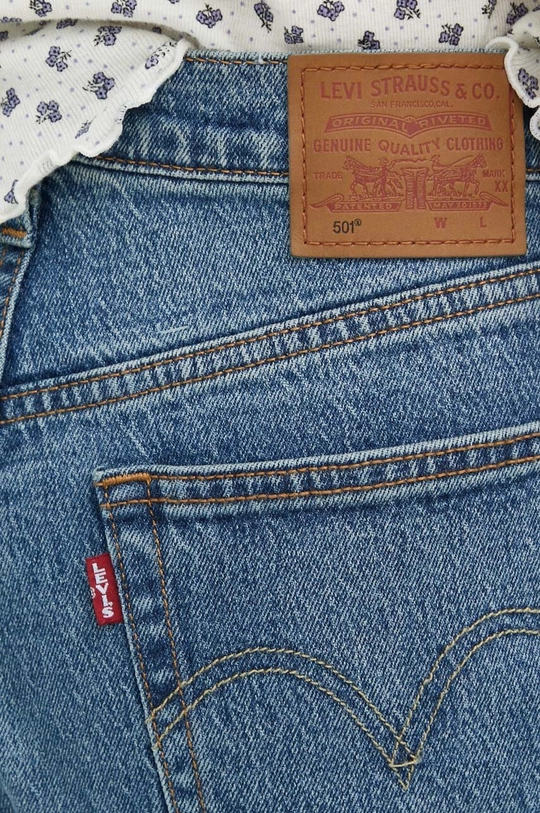 modra Kavbojke Levi's 501 CROP