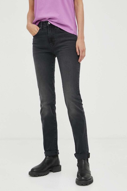 Levi's jeansy 724 damskie high waist | Answear.com