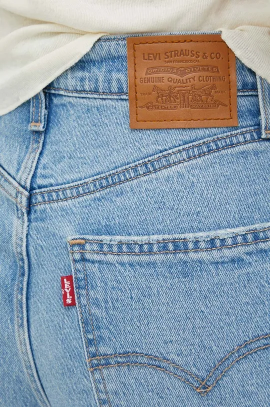 niebieski Levi's jeansy 70s