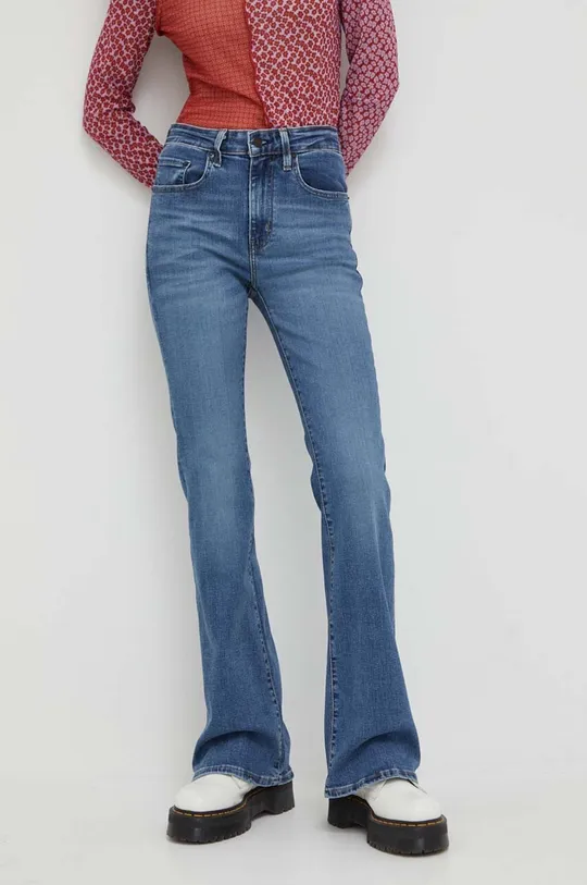 niebieski Levi's jeansy 726 Damski