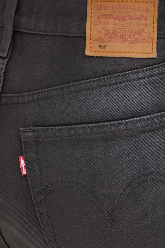 czarny Levi's jeansy 501