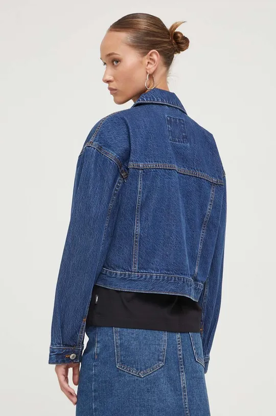 Jeans jakna Abercrombie & Fitch 77 % Bombaž, 23 % Lyocell