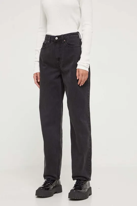 Abercrombie & Fitch jeansy czarny