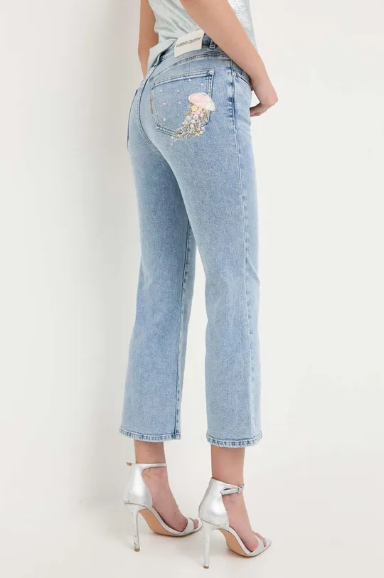 niebieski Miss Sixty jeansy z domieszką jedwabiu