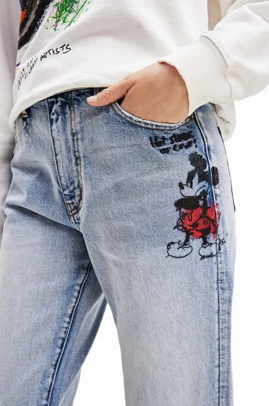 Τζιν παντελόνι Desigual x Disney 99% Βαμβάκι, 1% Σπαντέξ