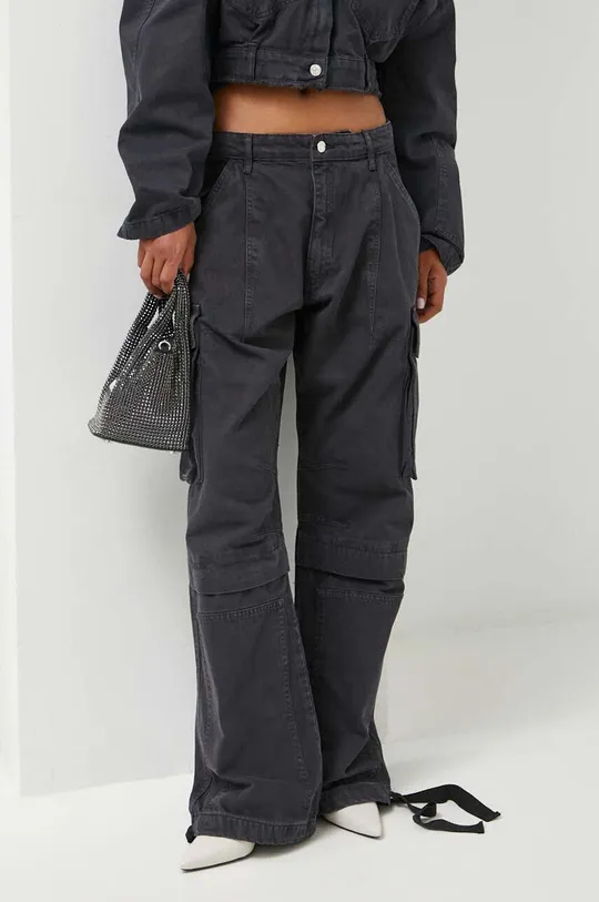 μαύρο Τζιν παντελόνι Moschino Jeans Γυναικεία