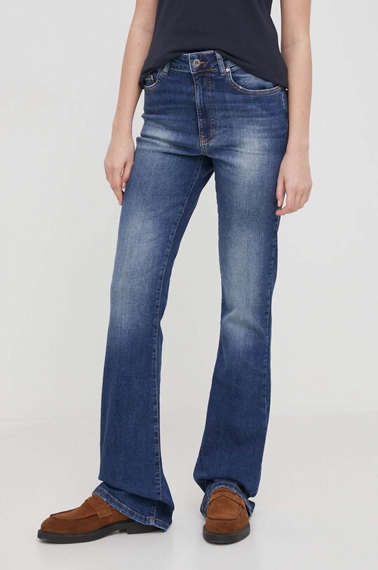 United Colors of Benetton jeansy damskie high waist | Answear.com