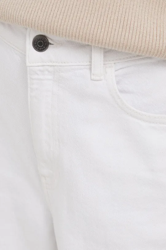 biały Sisley jeansy
