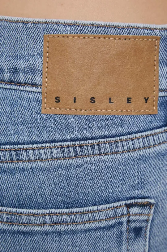 niebieski Sisley jeansy