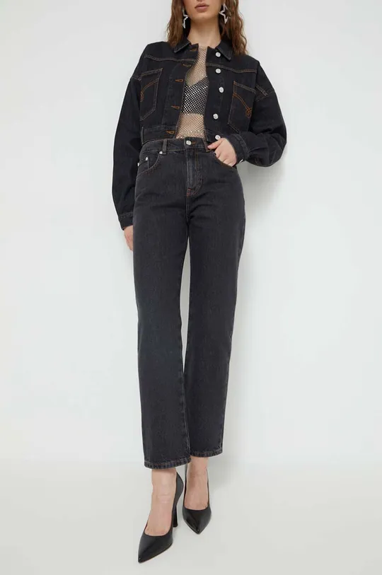 μαύρο Τζιν παντελόνι Moschino Jeans Γυναικεία